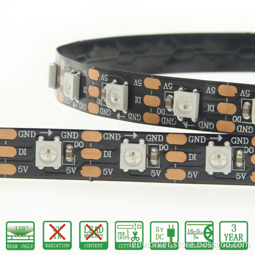 DC5V 5050 WS2812 RGB Waterproof LED Strip Lighting